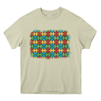 Mossy autism awareness background Heavy Core Tee - Artiststas