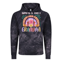 Cloud Black happiness is being a grandma Vintage Hoodie - JahusDesignShop