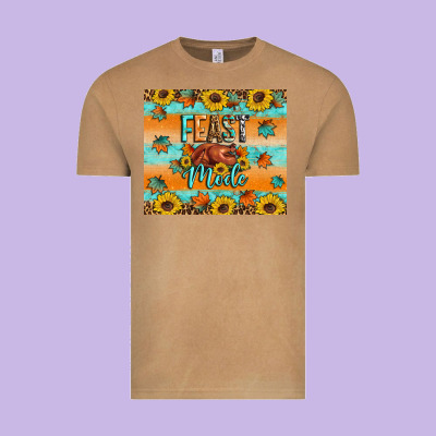 Feast Mode Vintage Tee Designed By Artiststas