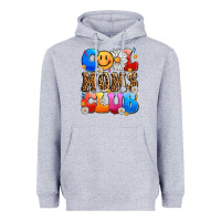 Heather Grey cool moms club Heavyweight Hoodie - LillyAllenDesigns