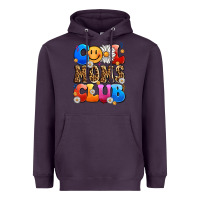 Plum cool moms club Heavyweight Hoodie - LillyAllenDesigns