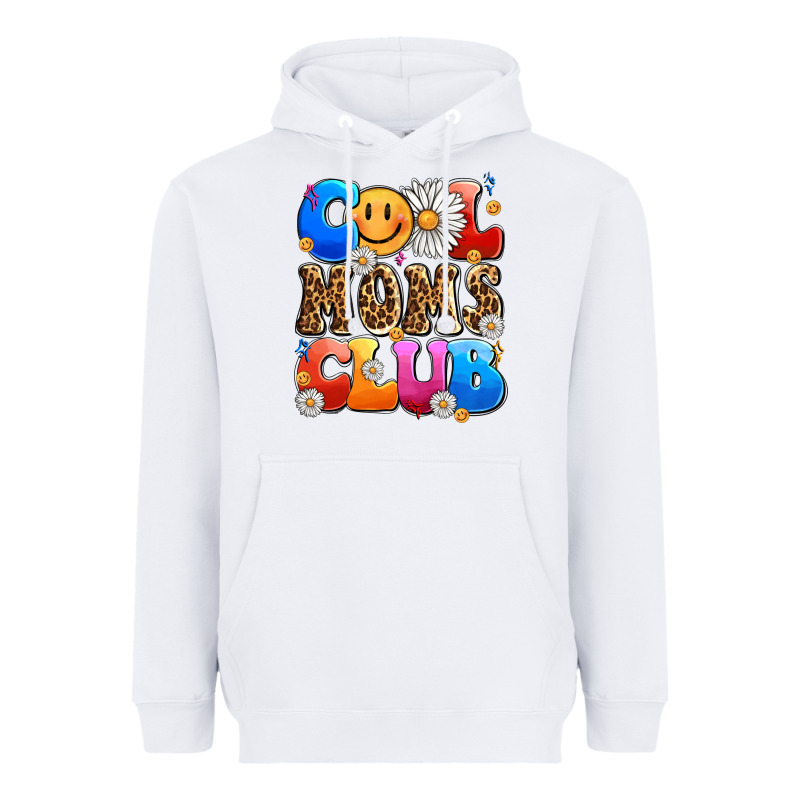 Cool Moms Club Heavyweight Hoodie by LillyAllenDesigns | Teevron