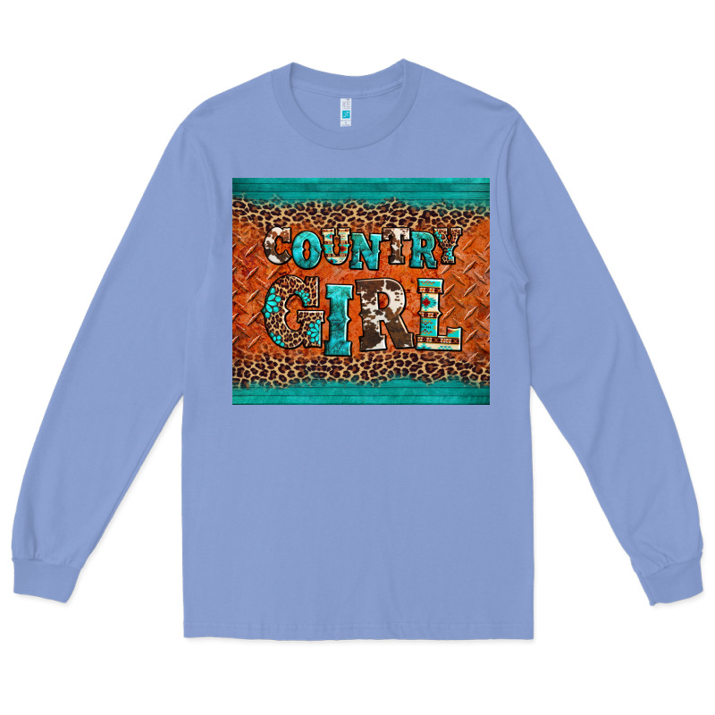 Country Girl Long Sleeve Tee by BarkalooDesign | Teevron