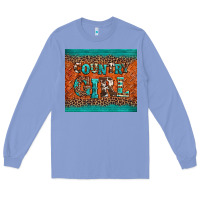 Colony Blue country girl Long Sleeve Tee - BarkalooDesign