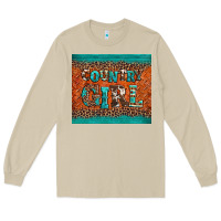 Mushroom country girl Long Sleeve Tee - BarkalooDesign