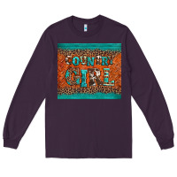 Plum country girl Long Sleeve Tee - BarkalooDesign