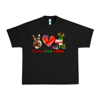Black peace love wine Urban Heavy Tee - AdoDesignShop