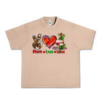Burro peace love wine Urban Heavy Tee - AdoDesignShop