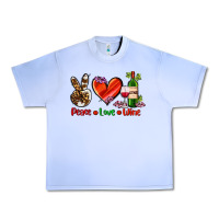Grape Ice peace love wine Urban Heavy Tee - AdoDesignShop