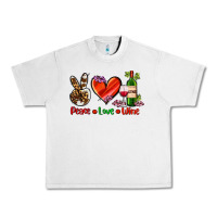 Lunar Rock peace love wine Urban Heavy Tee - AdoDesignShop