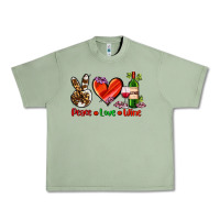 Oil Green peace love wine Urban Heavy Tee - AdoDesignShop