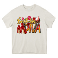 Cream birthday diva Heavy Core Tee - Zillion Design Studio