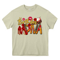 Mossy birthday diva Heavy Core Tee - Zillion Design Studio