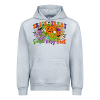 Heather Grey trick or treat smell my feet Urban Hoodie - CowGirlArtShop