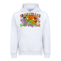 White trick or treat smell my feet Urban Hoodie - CowGirlArtShop