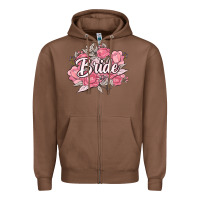 Chestnut bride Zipper Hoodie - MaliasSmallBusiness