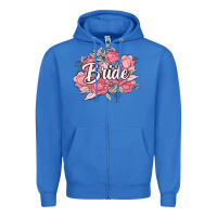 True Royal bride Zipper Hoodie - MaliasSmallBusiness