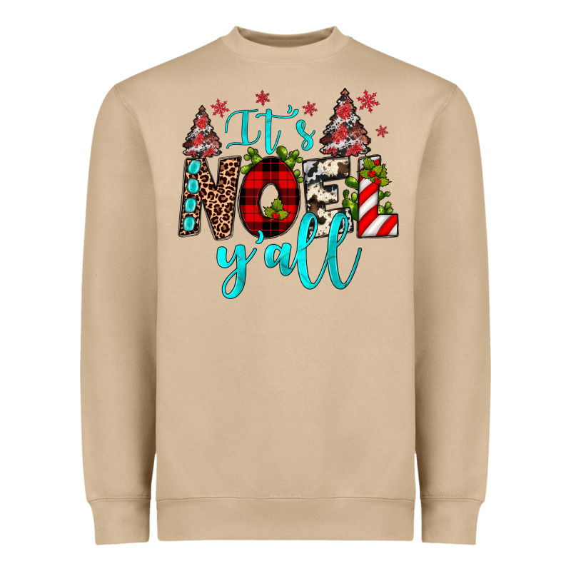 It's Noel Y'all Heavyweight Sweatshirt by JahusDesignShop | Teevron