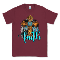 Burgundy faith western turquoise Classic Tee - AdoDesignShop