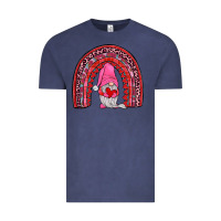 Vintage Denim valentines gnomies rainbow Vintage Tee - JahusDesignShop