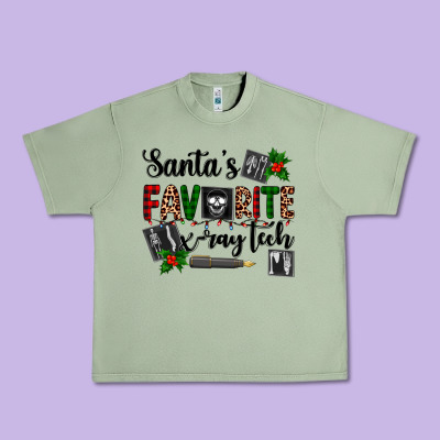 Santa's Favorite X Ray Tech Urban Heavy Tee Designed By Adodesignshop