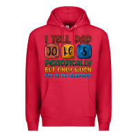 Cardinal i tell dad jokes periodically but only when i'm in Premium Hoodie - JahusDesignShop
