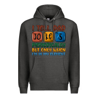 Charcoal Heather i tell dad jokes periodically but only when i'm in Premium Hoodie - JahusDesignShop