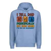 Colony Blue i tell dad jokes periodically but only when i'm in Premium Hoodie - JahusDesignShop