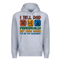 Heather Grey i tell dad jokes periodically but only when i'm in Premium Hoodie - JahusDesignShop
