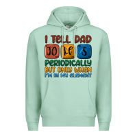 Seafoam i tell dad jokes periodically but only when i'm in Premium Hoodie - JahusDesignShop