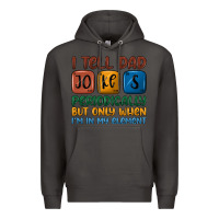 Smoke i tell dad jokes periodically but only when i'm in Premium Hoodie - JahusDesignShop