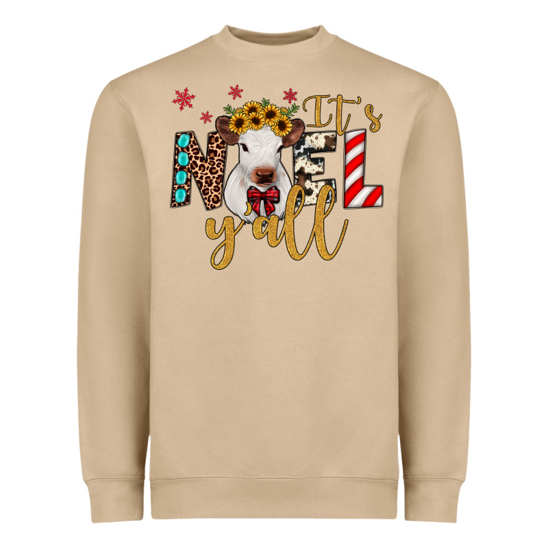 It's Noel Y'all Heavyweight Sweatshirt by JahusDesignShop | Teevron