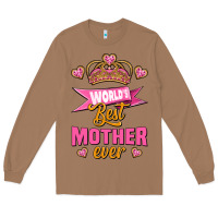 Toasted Coconut world's best mother ever Long Sleeve Tee - Jasminsmagicworld