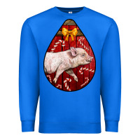 True Royal christmas pig Premium Sweatshirt - LillyAllenDesigns