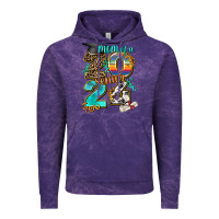 Cloud Purple 2024 graduate leopard Vintage Hoodie - AdoDesignShop