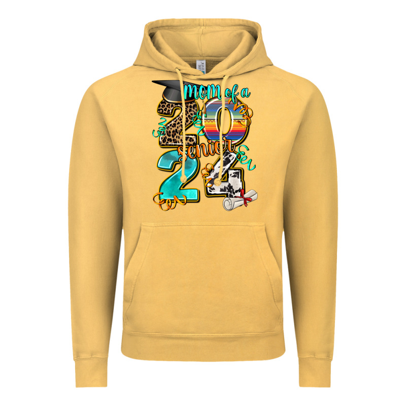 2024 Graduate Leopard Vintage Hoodie by AdoDesignShop | Teevron