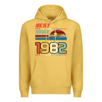 Antique Gold Best Wife Since 1982 Premium Hoodie - Bettercallsaul