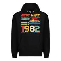 Black Best Wife Since 1982 Premium Hoodie - Bettercallsaul