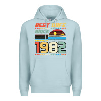 Blue Mist Best Wife Since 1982 Premium Hoodie - Bettercallsaul
