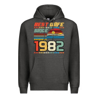 Charcoal Heather Best Wife Since 1982 Premium Hoodie - Bettercallsaul