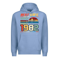 Colony Blue Best Wife Since 1982 Premium Hoodie - Bettercallsaul