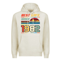 Oatmeal Heather Best Wife Since 1982 Premium Hoodie - Bettercallsaul