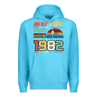 Ocean Blue Best Wife Since 1982 Premium Hoodie - Bettercallsaul