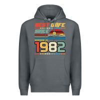 Rock Best Wife Since 1982 Premium Hoodie - Bettercallsaul