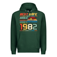 Sports Green Best Wife Since 1982 Premium Hoodie - Bettercallsaul