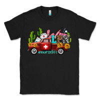 Lpn Nurse Truck With Cactus And Sunflowers Classic Tee | Teevron