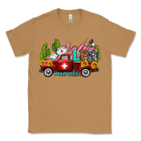 Toasted Coconut lpn nurse truck with cactus and sunflowers Classic Tee - AdoDesignShop