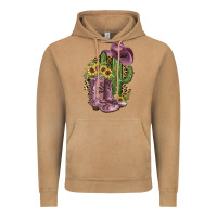 Vintage Camel Pink Cowboy Boots Vintage Hoodie - JahusDesignShop