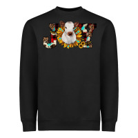 Black christmas joy Heavyweight Sweatshirt - JahusDesignShop