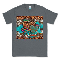 Charcoal Heather hearts mama Classic Tee - Artiststas